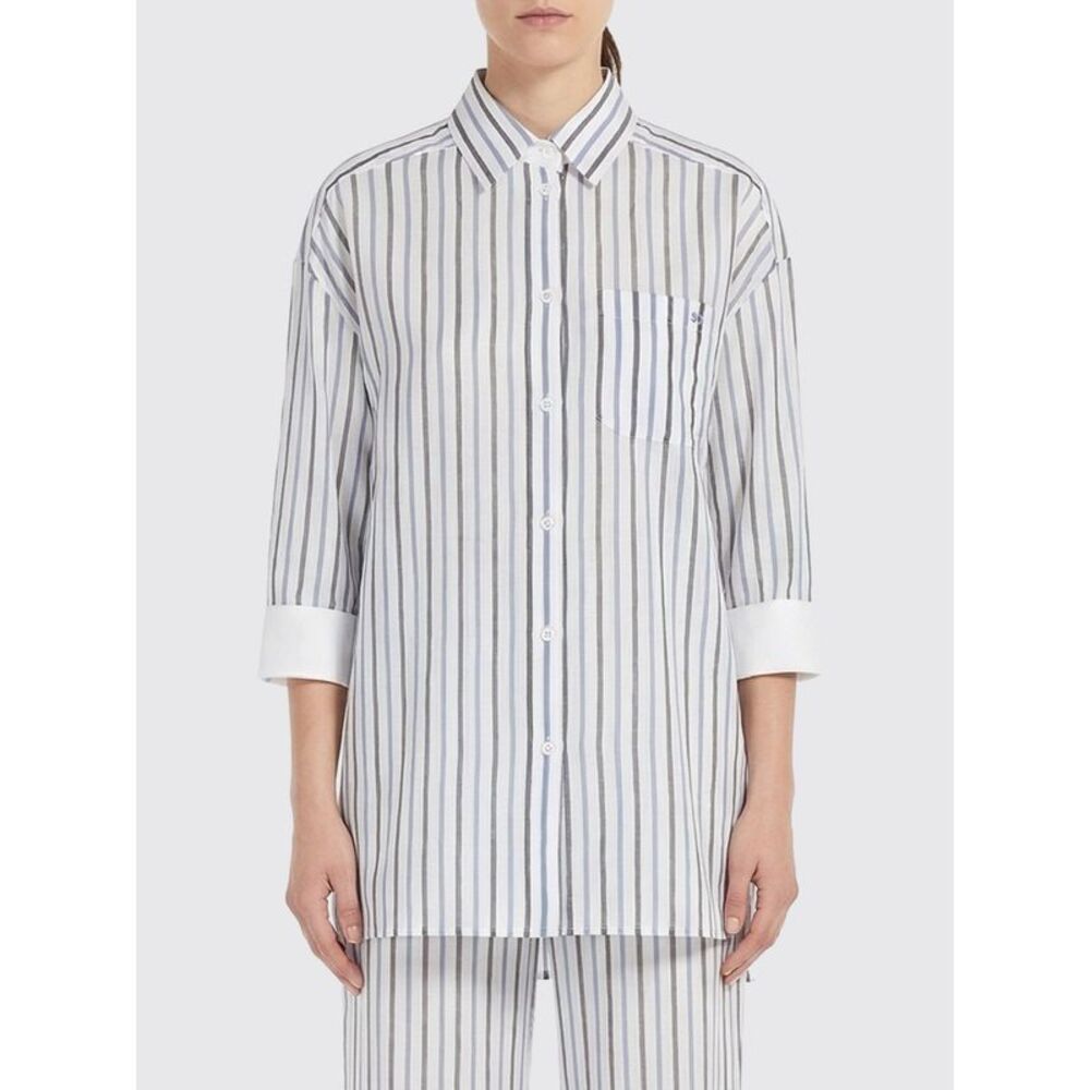 Semicouture Shirt Woman Blue